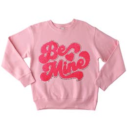 Chenille Be Mine Pink