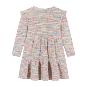 Rainbow Knit Sweater Dress