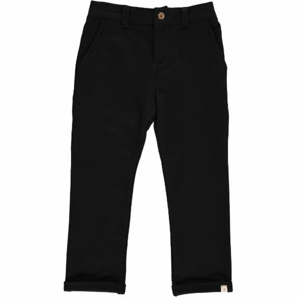 JOANTHAN Black jersey pants with adjustable waist
