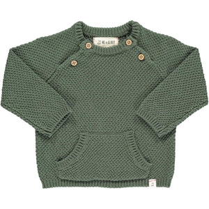 MORRISON sweater- LODEN GREEN