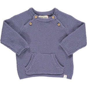Morrison Sweater: Heathered Blue