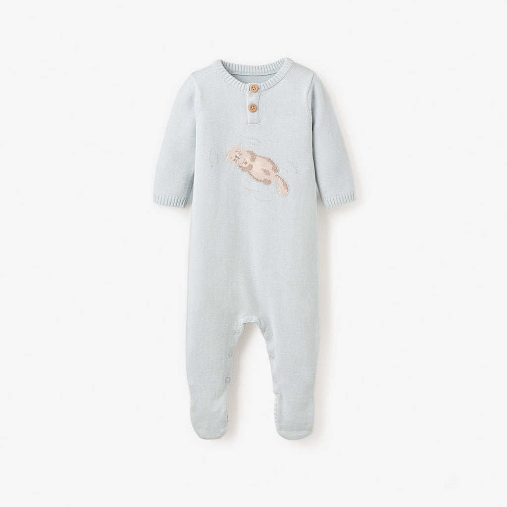 OTTER LAKE FOOTED JUMPSUIT – Moonlit Lullaby