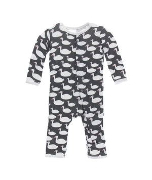 Stone Geese Coverall with Snaps