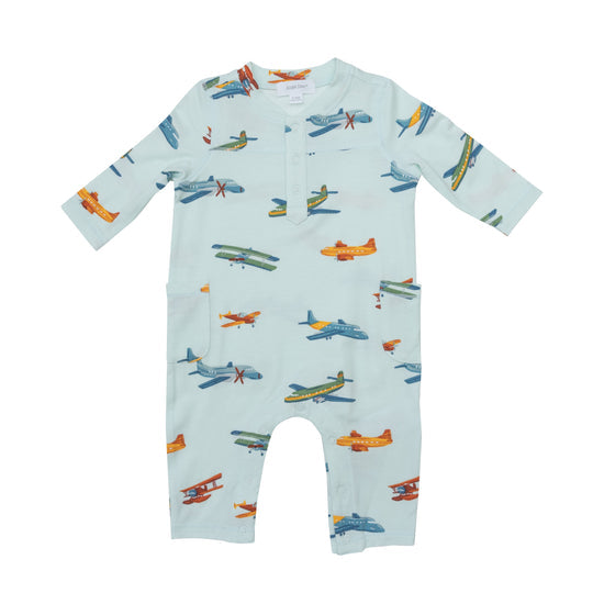 AIRPLANES BAMBOO ROMPER