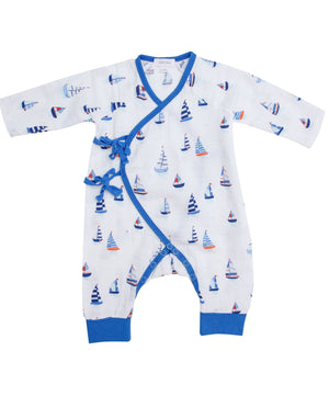 Nautical Boats Wrap Coverall