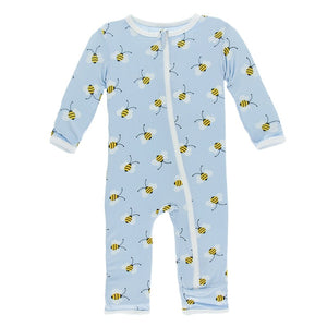Pond Bees Coverall (Zipper)