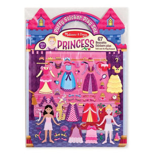 Puffy Sticker Playset-Princess 4-8Y
