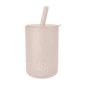 Silicone Kids Training Drinking Cup with Straw